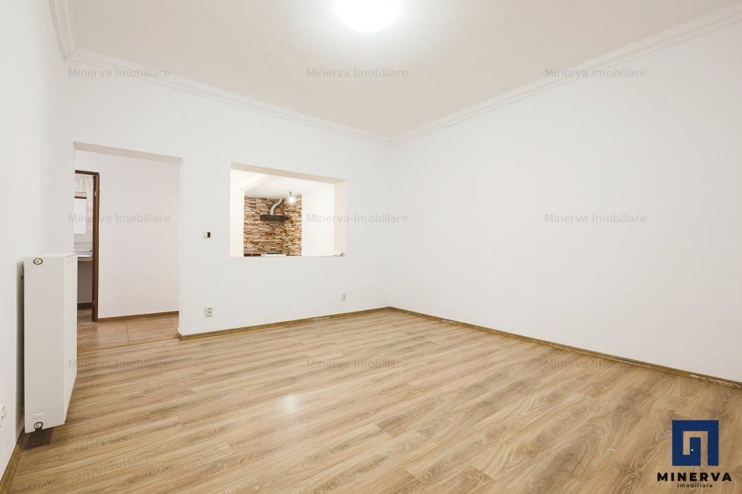 De închiriat: Apartament 2 camere, Pet friendly,51mp la casa, nemobilat, comis 0