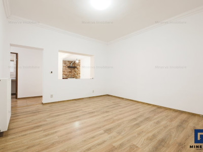 De închiriat: Apartament 2 camere, Pet friendly,51mp la casa, nemobilat, comis 0